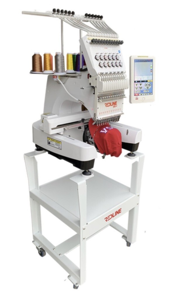 12 needle embroidery machine