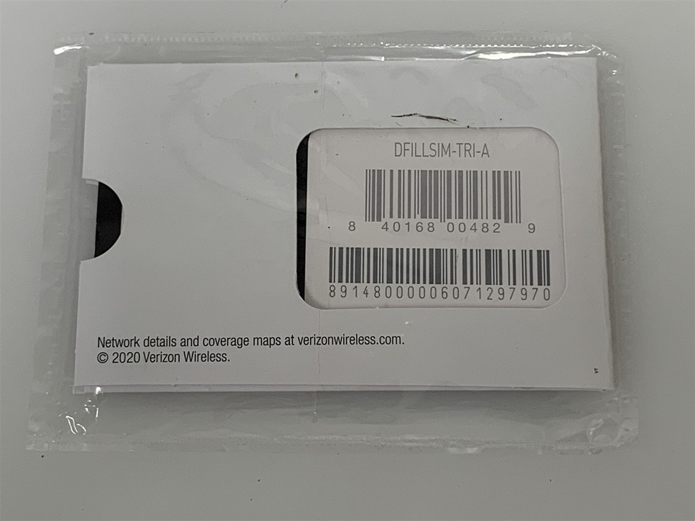 Verizon SIM Card DFILLSIM-TRI-A