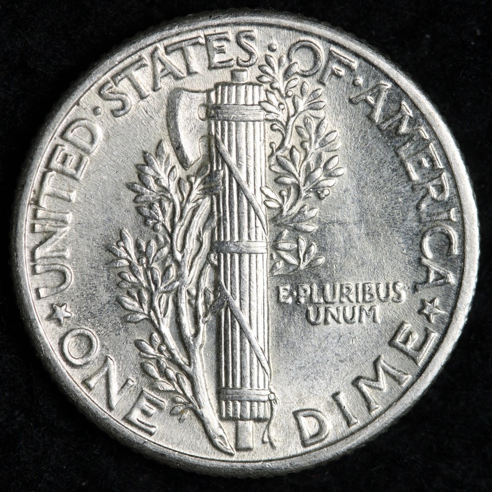 1937 Mercury Silver Dime BU *UNCIRCULATED* MS E177 WAH