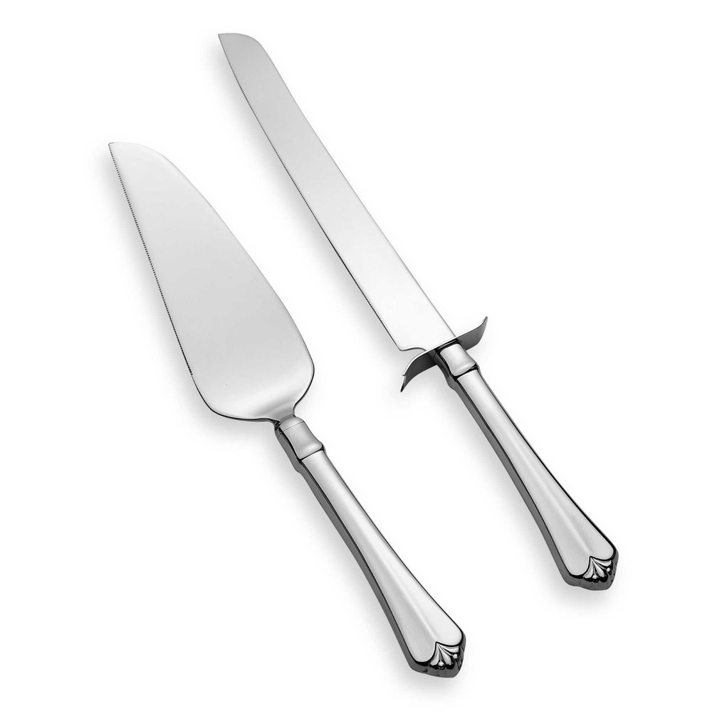 Oneida Juilliard 2 Piece Cake Serving Set 18/10 Stainless Flatware