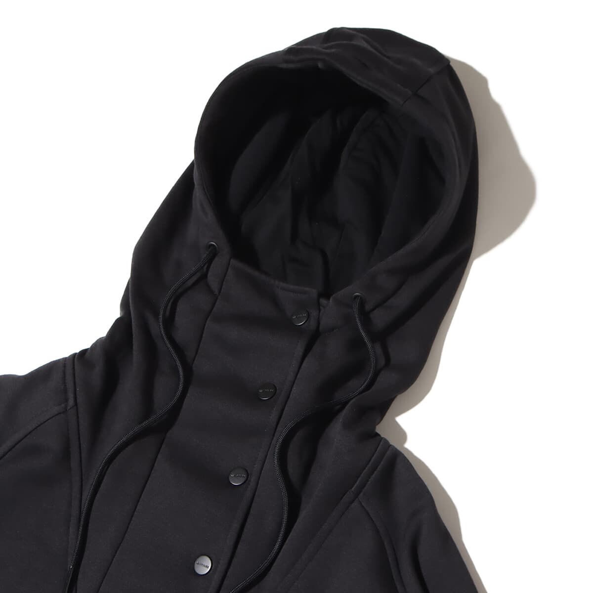 adidas IVY PARK Originals Beyonce Triple Black Hoodie High Neck Snap Hooded SALE