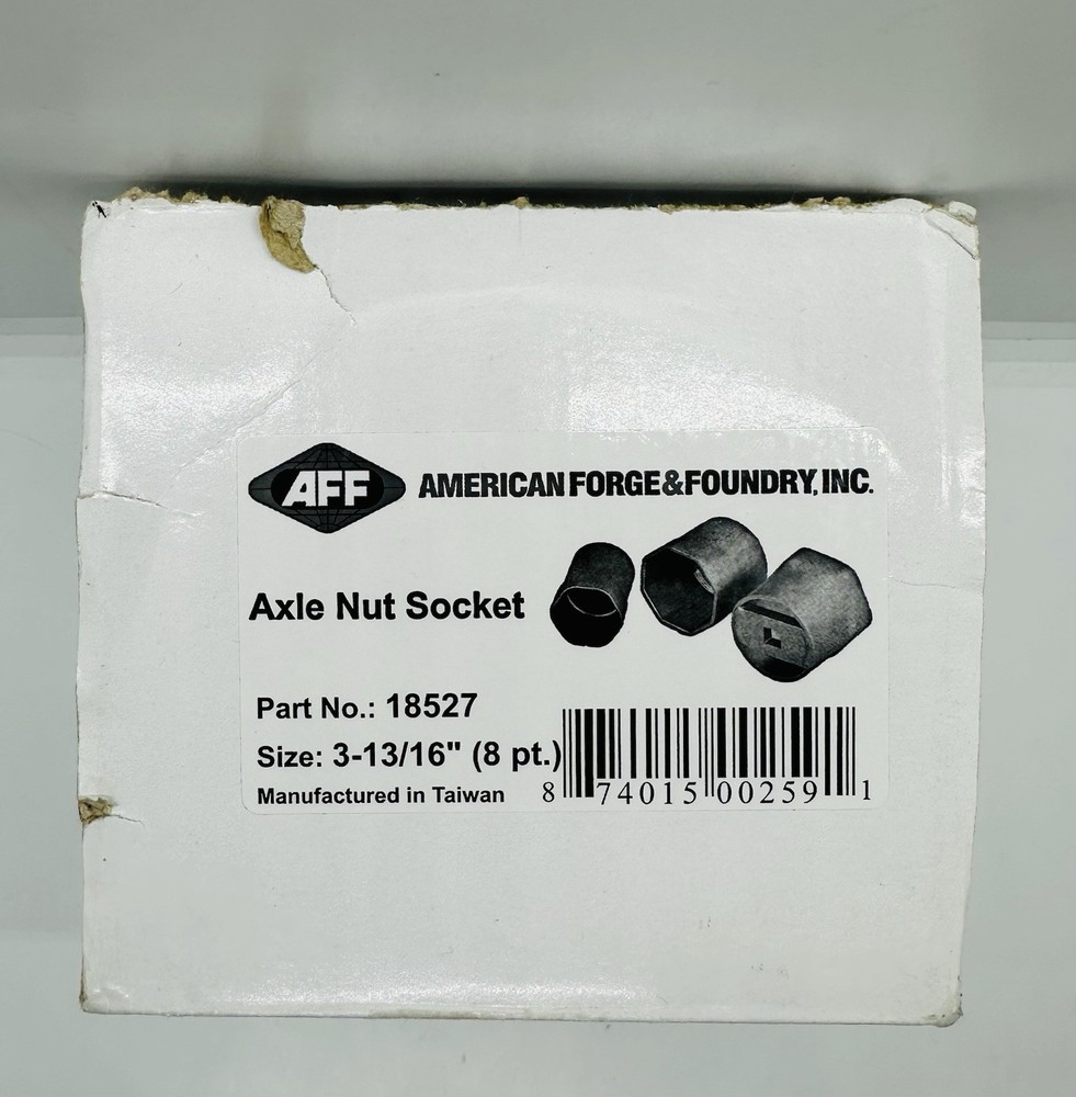American Forge & Foundry 18527 3-13/16" Locknut Socket 8 Point