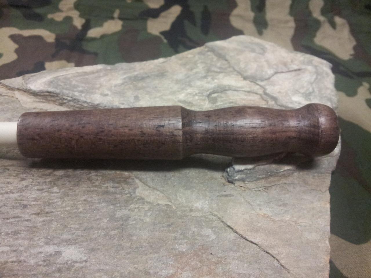 Arkansas Sharpener Ceramic Knife Sharpening Stick 12" w/ Wood Made in USA AC46