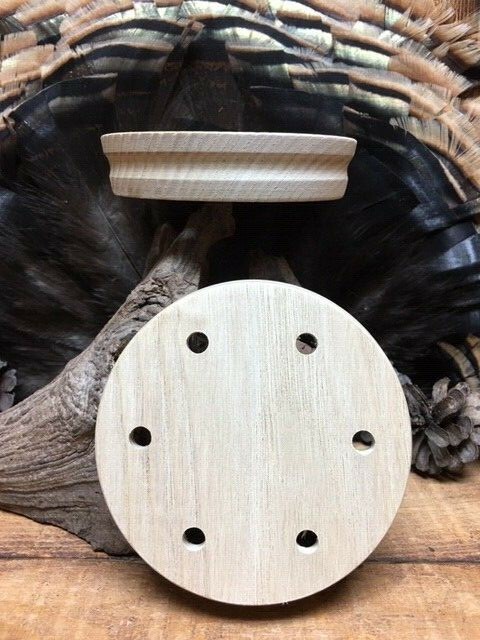 1 - EASY GRIP  Profiled    Sassafras   Turkey Friction Call Pot  No Tools Needed
