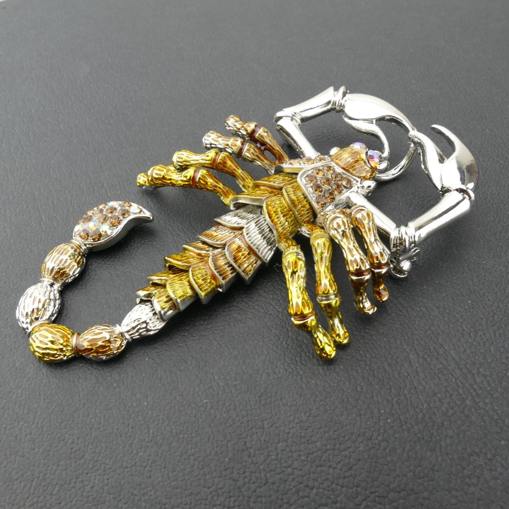 Large, Statement, Scorpio, Brooch