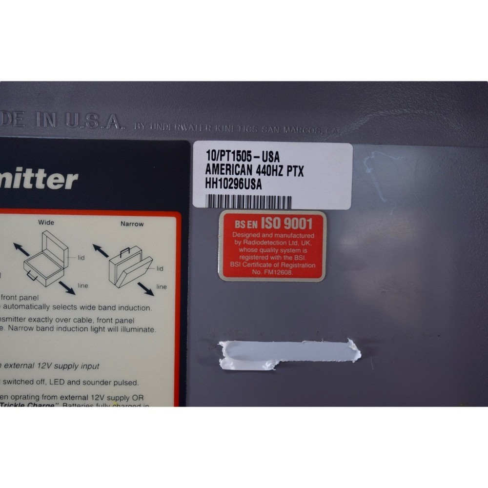 Radiodetection PTx-3 Portable Transmitter Cable Pipe Locator