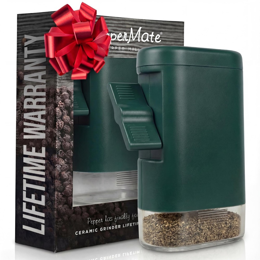 Manual Pepper Grinder Mill - Adjustable Coarseness, High-Efficiency Set