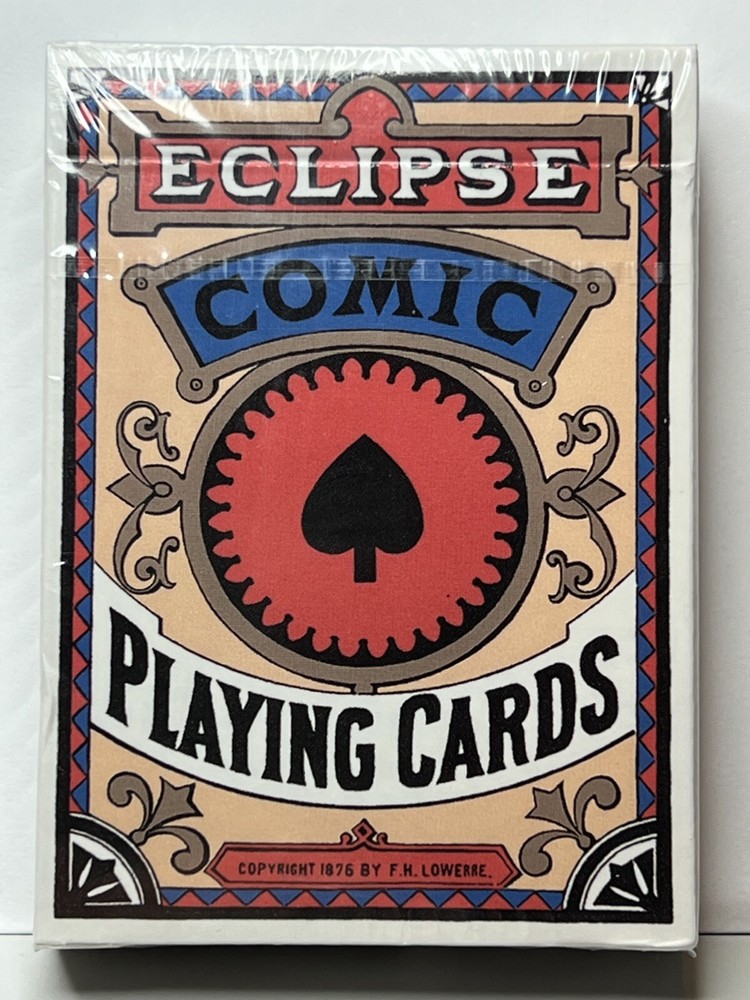 Eclipse Comic (Red) - Playing Cards -