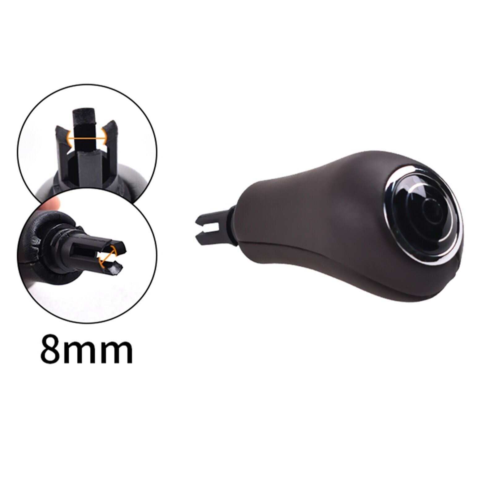 Gear Shifter Knob W/ Boot For Mercedes Benz C Class W204 C204 2007-2013 08 Mocha