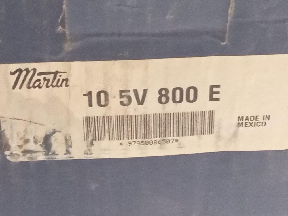 MARTIN SPROCKET & GEAR INC 10 5V 800 E (E13B)