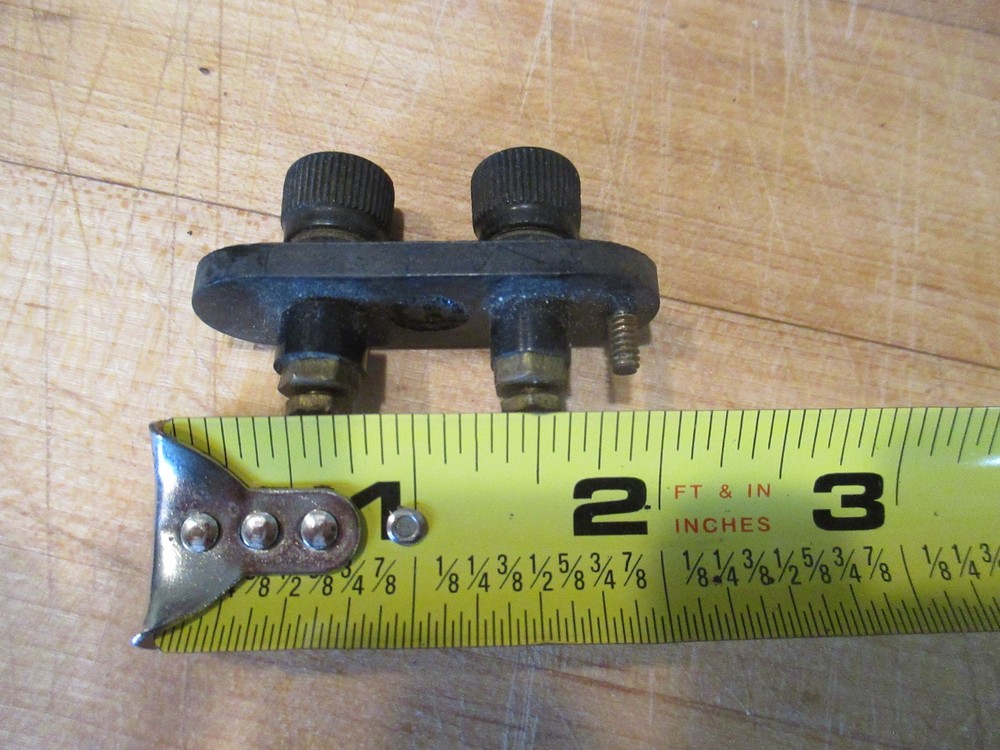EBY 1920's vintage radio Double Binding Posts