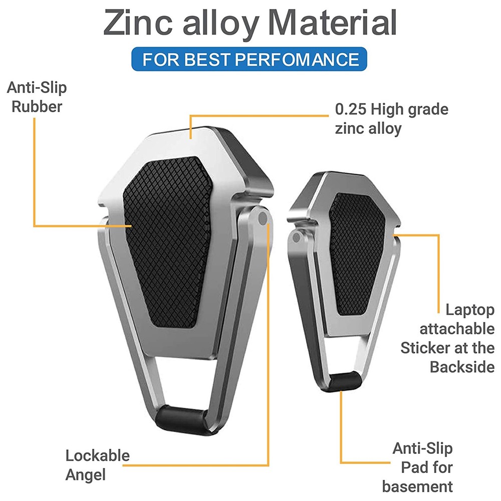 Aluminum Foldable Shield Desktop Stand Mount Holder Bracket for Laptop MacBook