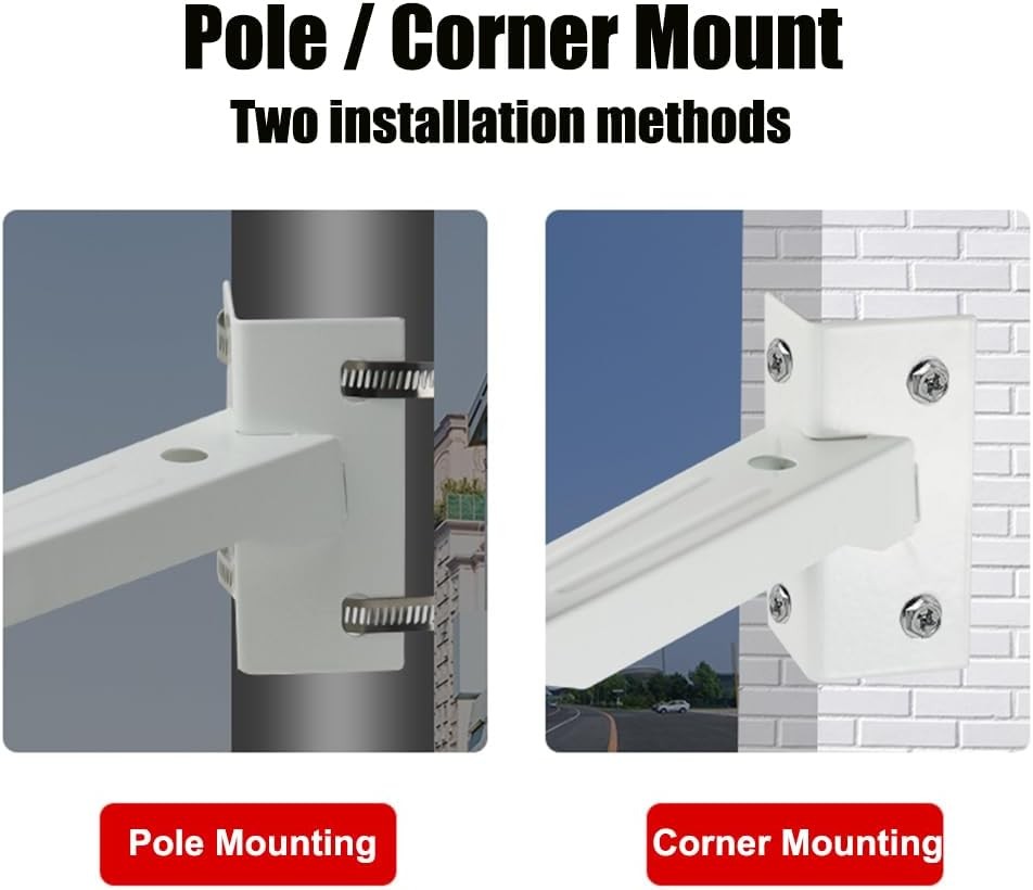 Universal Indoor Outdoor Wall Mount CCTV Security Camera Mounting Bracket Pole