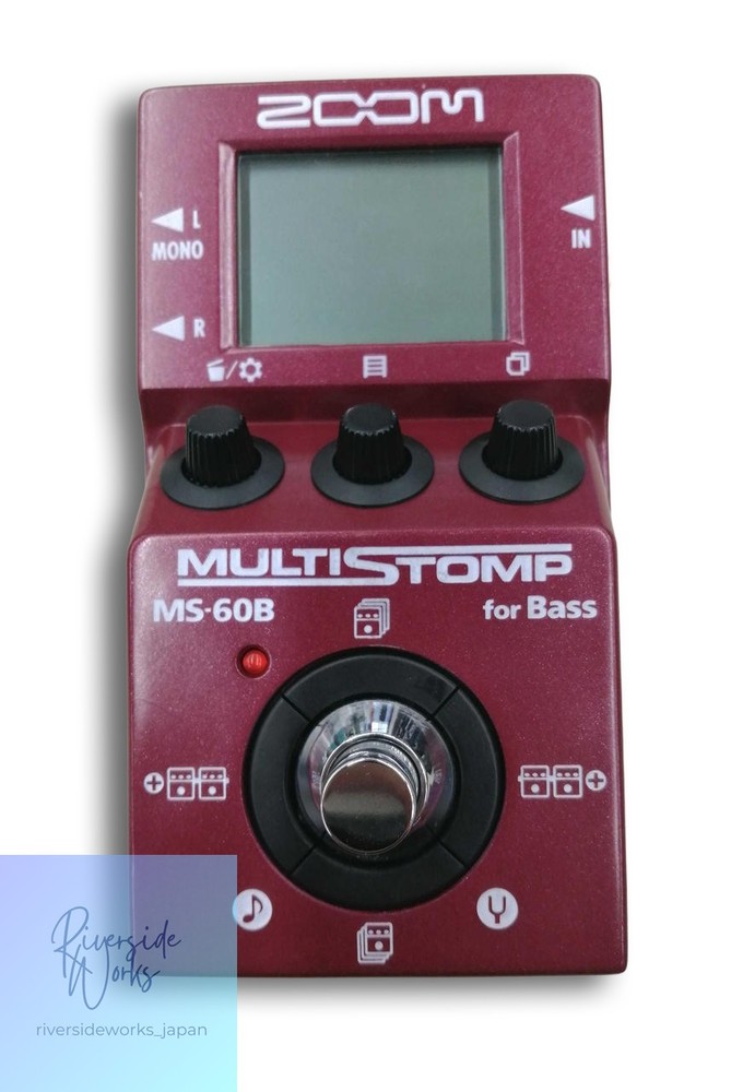 ZOOM MS-60B Multi-Effects Pedal for Bass - Versatile Options JP