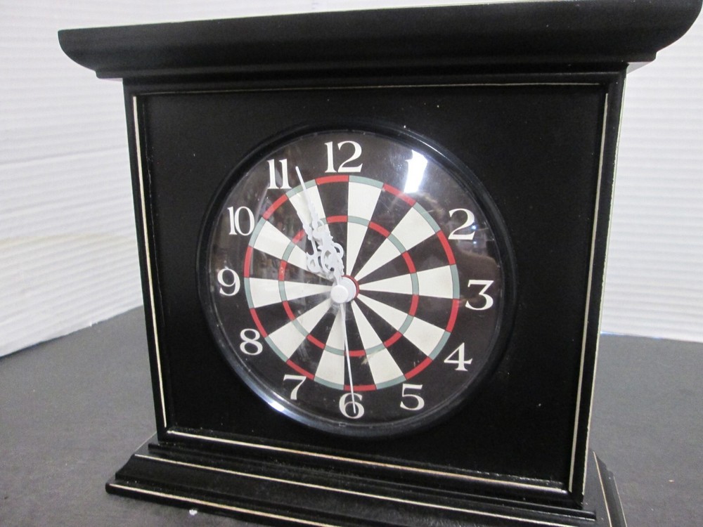 Dart Board Desk /Table Clock