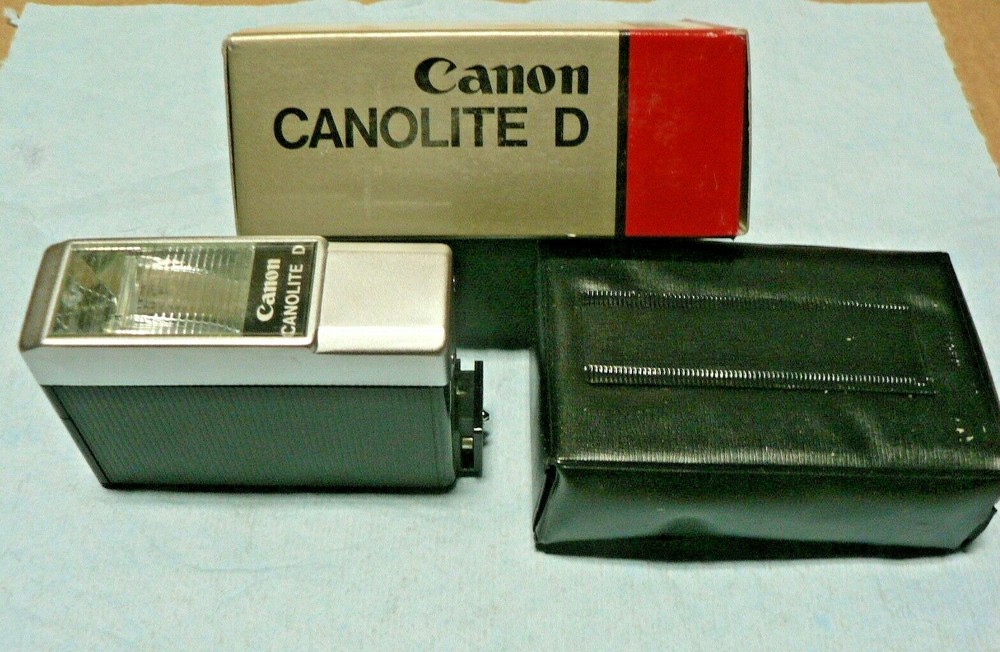 NEW CANON CANOLITE D ELECTRONIC FLASH
