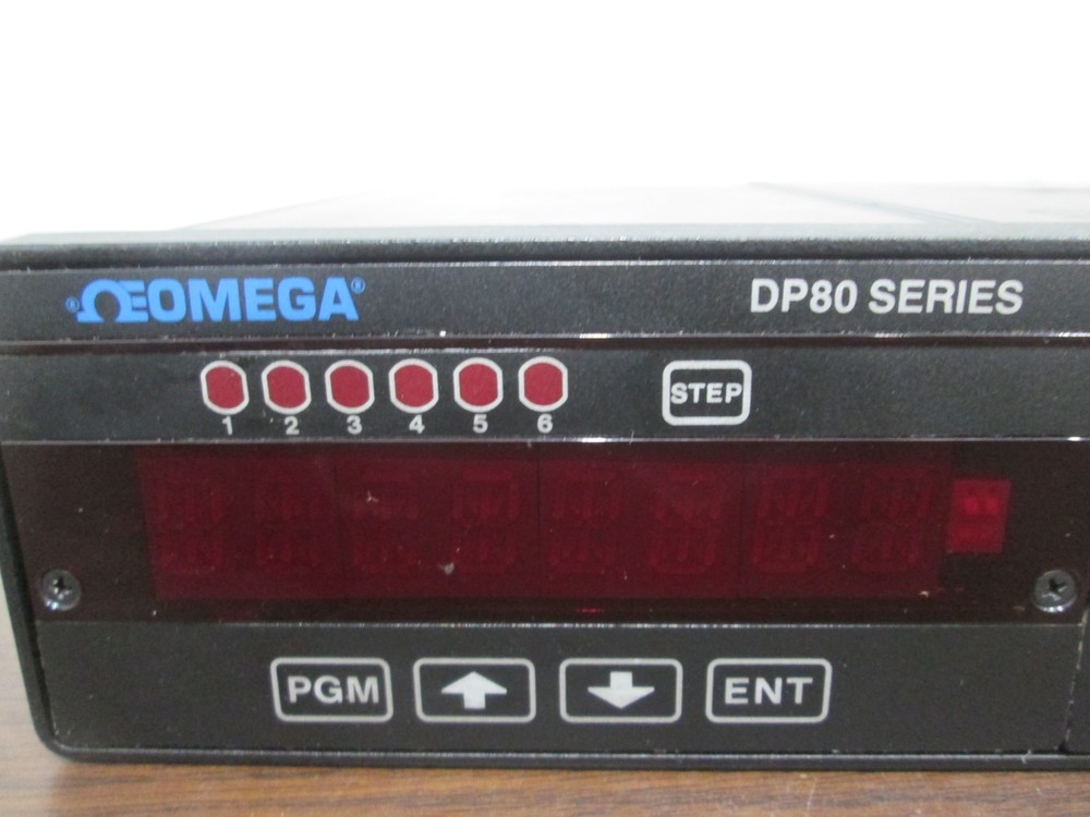 Omega, DP80 Series, Digital Temperature Indicator, Used