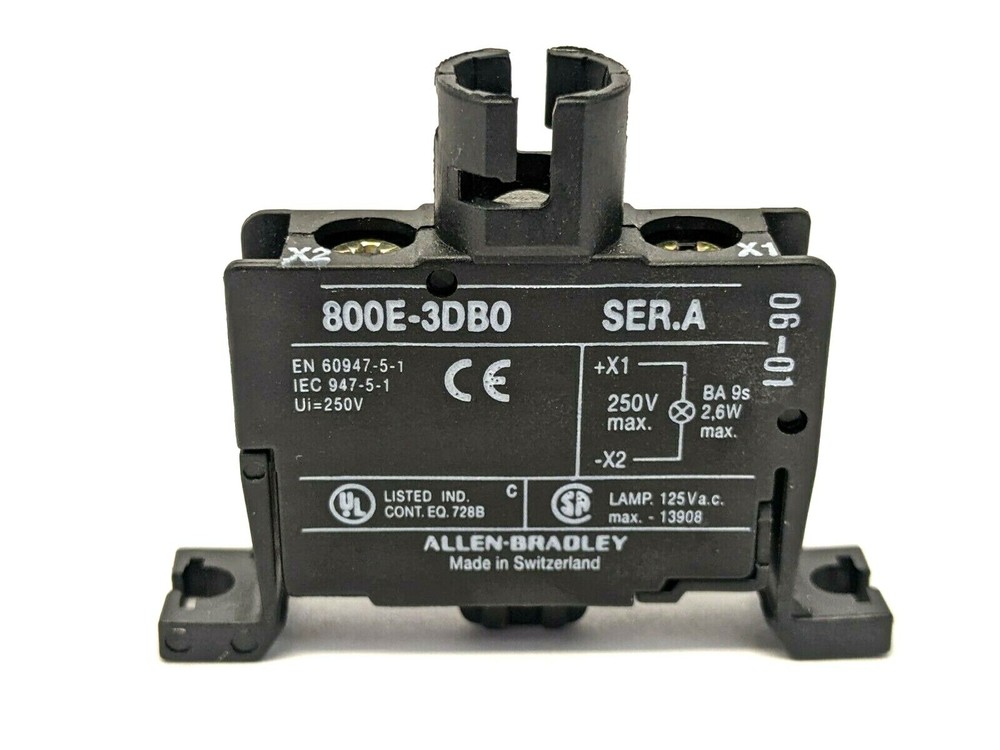 Allen Bradley 800E-3DB0 Ser A Lamp Module