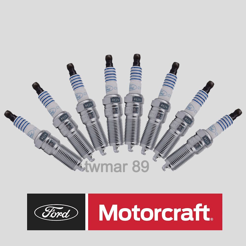 8Pcs SP-548 CYFS12F1 Spark Plugs for Motorcraft Ford F150 Mustang 5.0L New