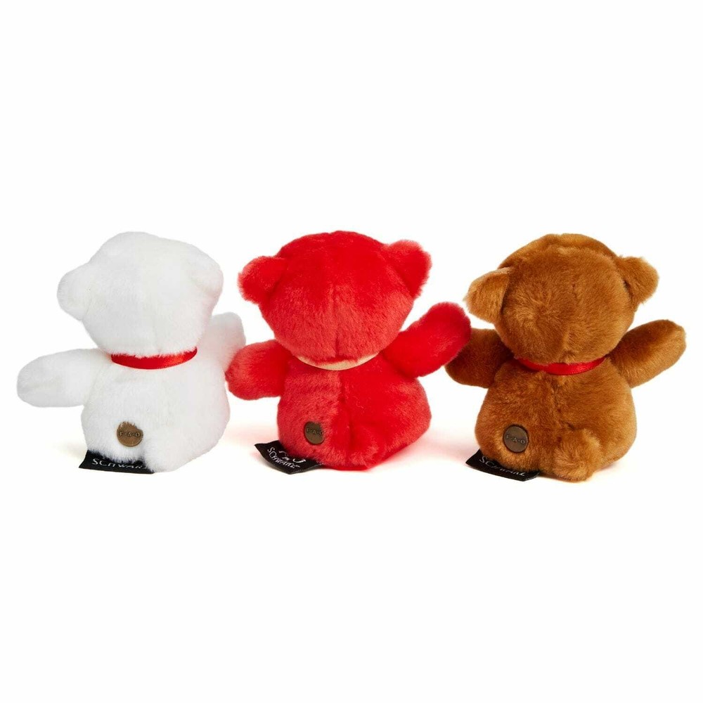 FAO SCHWARZ 3PK Plush Mini Bear Set
