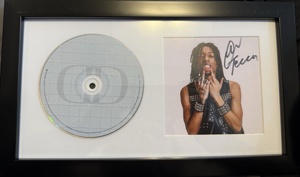Lil Tecca Signed and Framed Dopamine CD