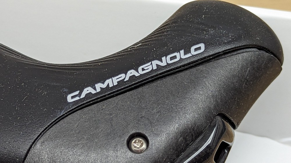 Campagnolo Super Record EPS right Electronic Shift Lever & Front Flat-Mount 160
