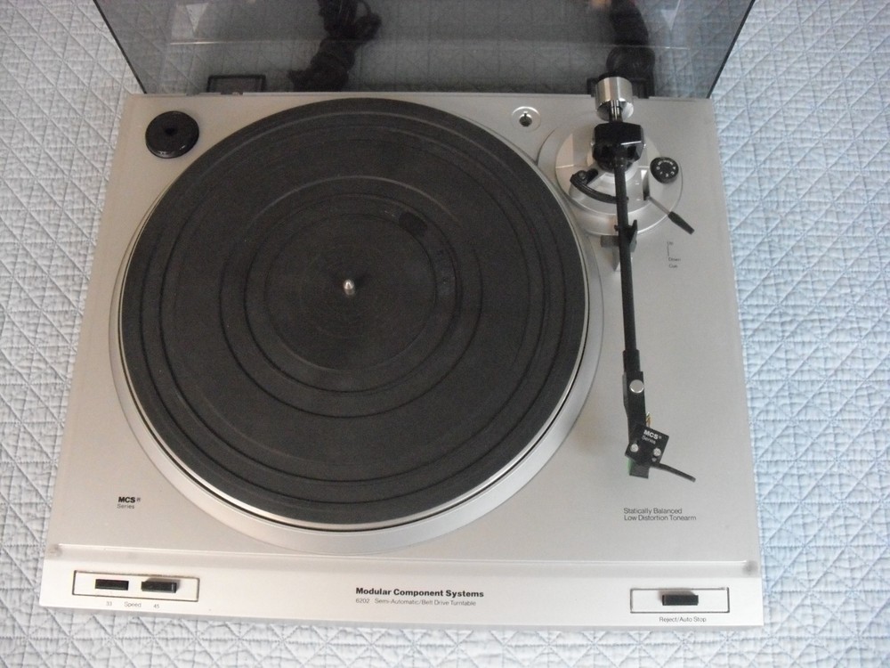 Vintage MCS Modular Componet System Semi Automatic Turntable Model 683-6202