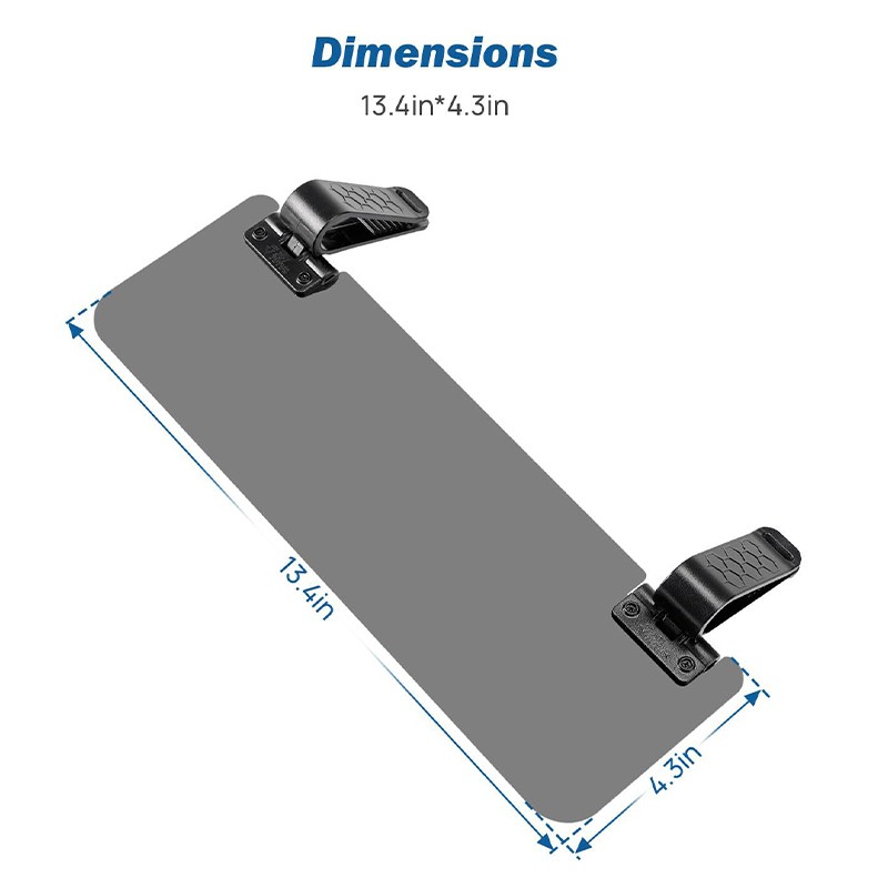 Universal Car Sun Visor Extender Adjustable Anti Glare Shield Extended Sun Visor