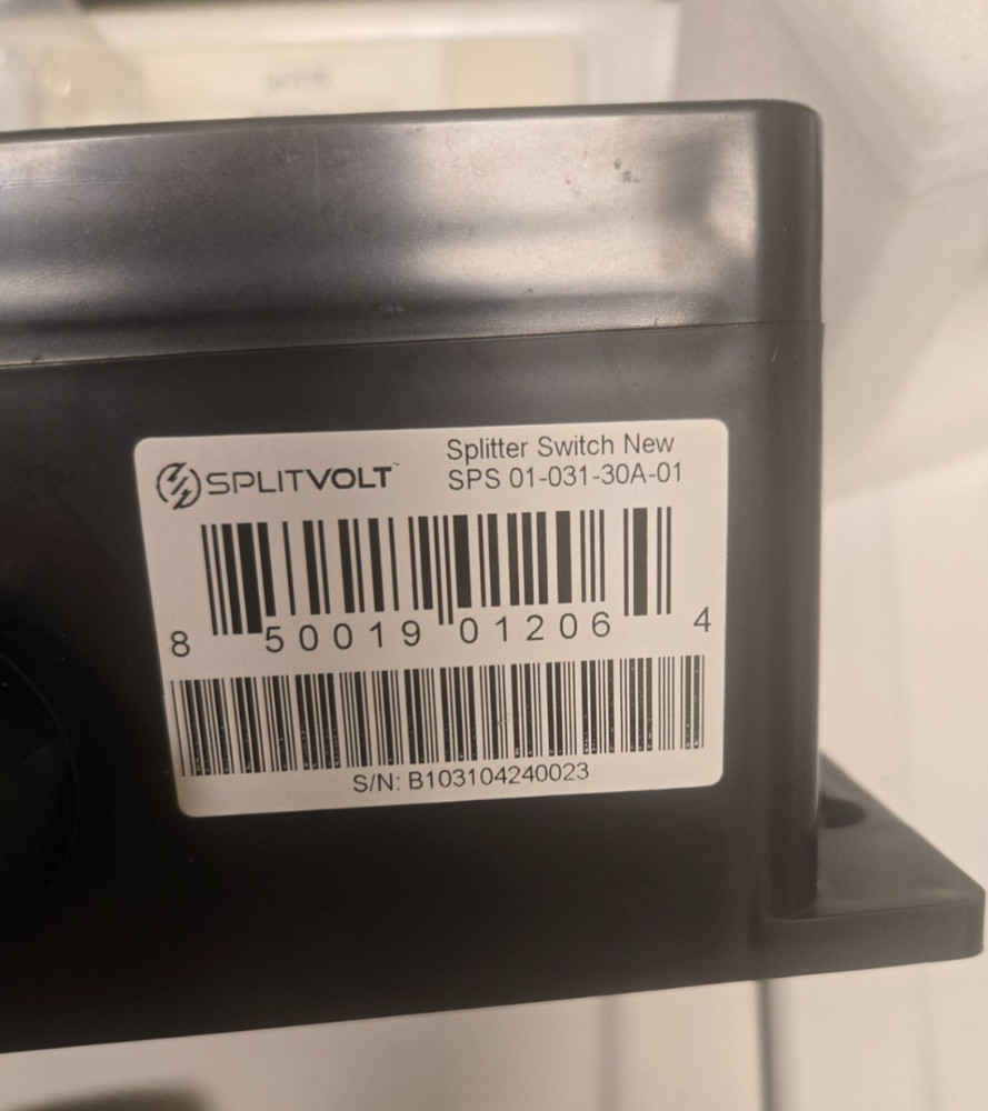 24 Amp Splitter Switch - Save Thousands on Home Electric Vehicle Charging (EV...