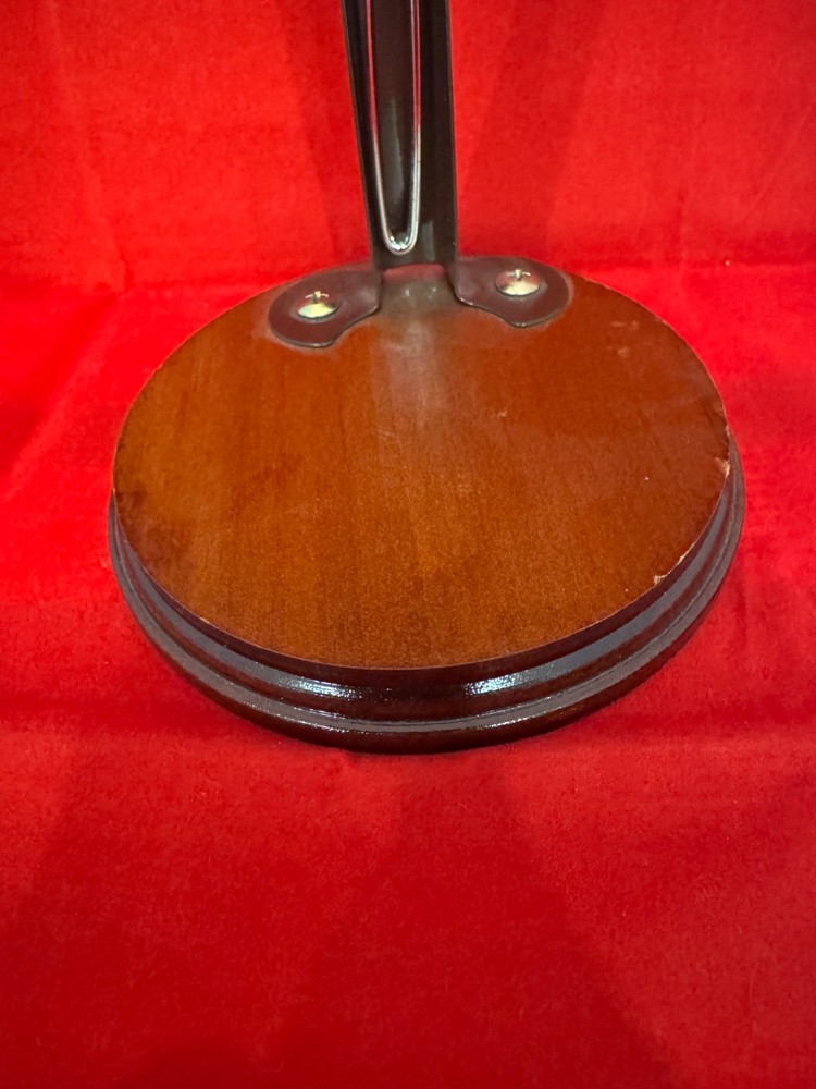 ACTION FIGURE DISPLAY STAND WITH WOODEN BASE