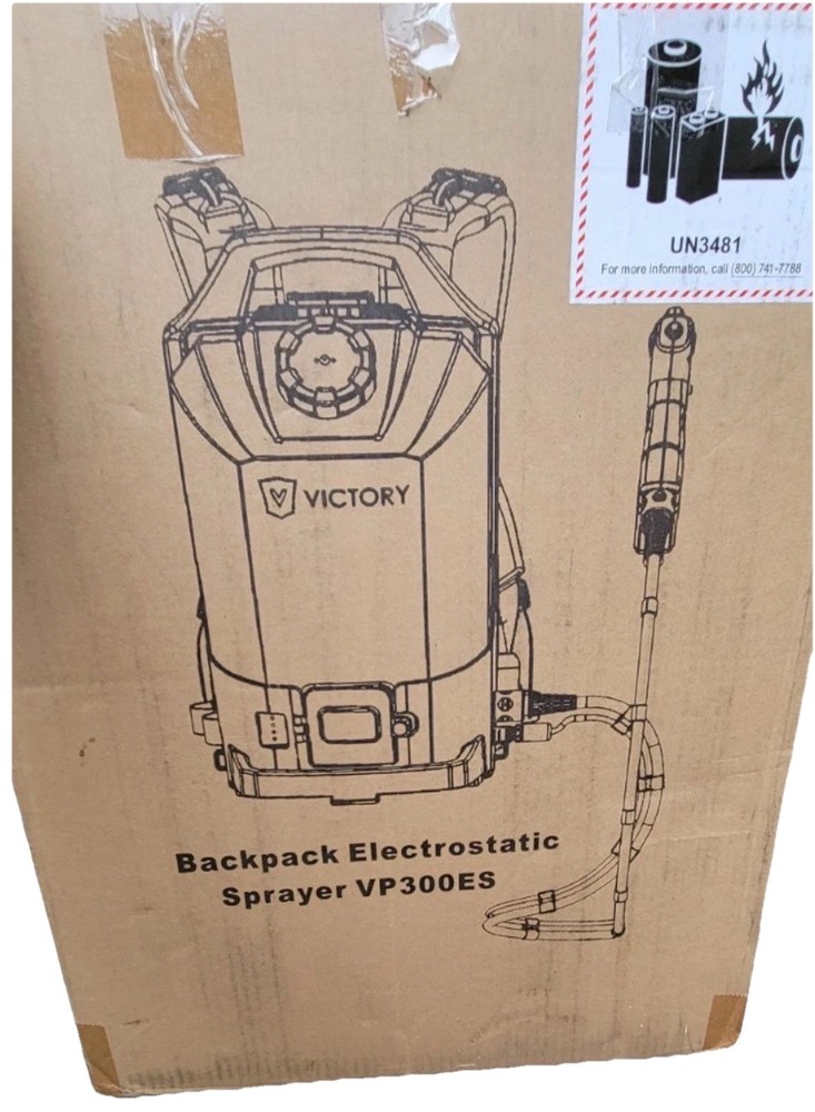 Victory Innovations VP300ES Professional Electrostatic Backpack Sprayer 