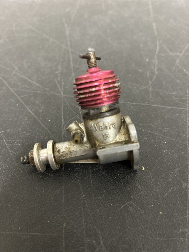Webra 1.5 Diesel Model Airplane Control Line Engine M11