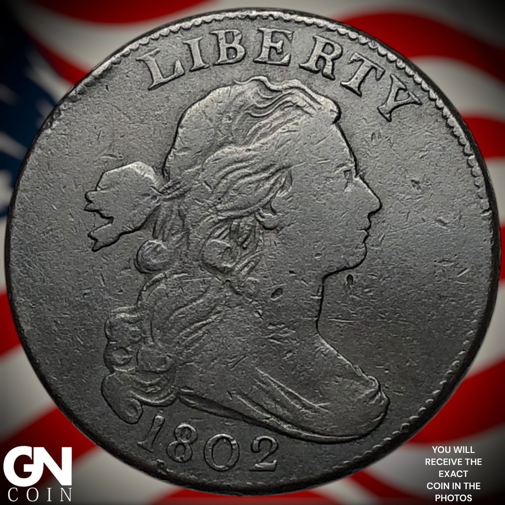 1802 Draped Bust Large Cent Z0232