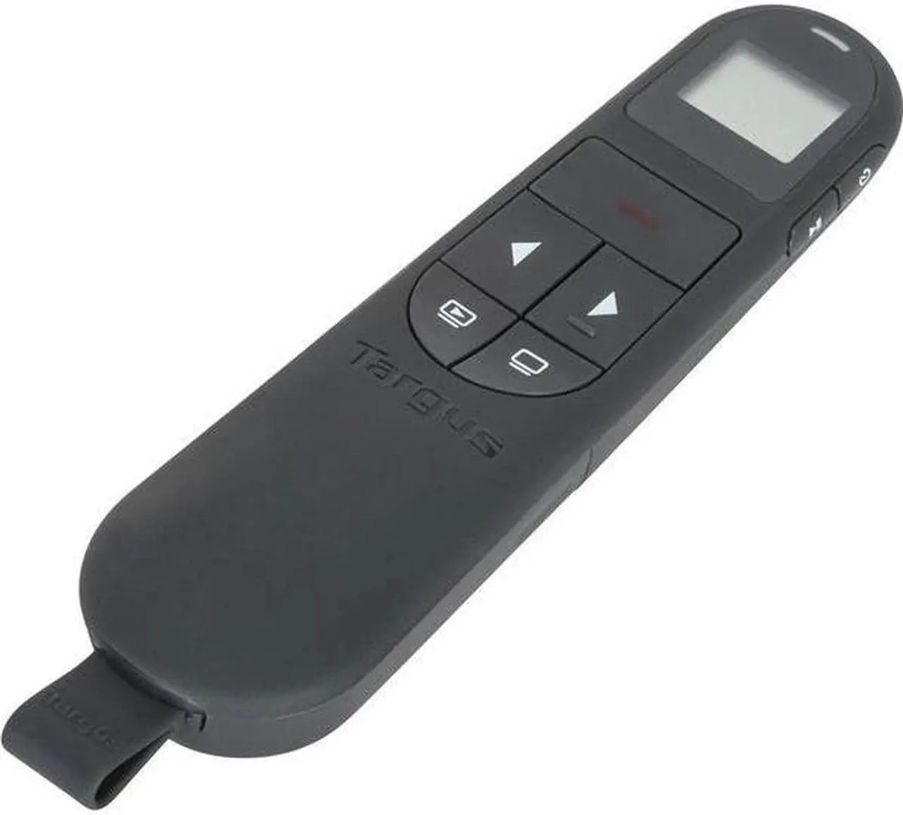 Targus DualMode Antimicrobial Laser Presenter withTimer Laser Model AMP06804AMGL