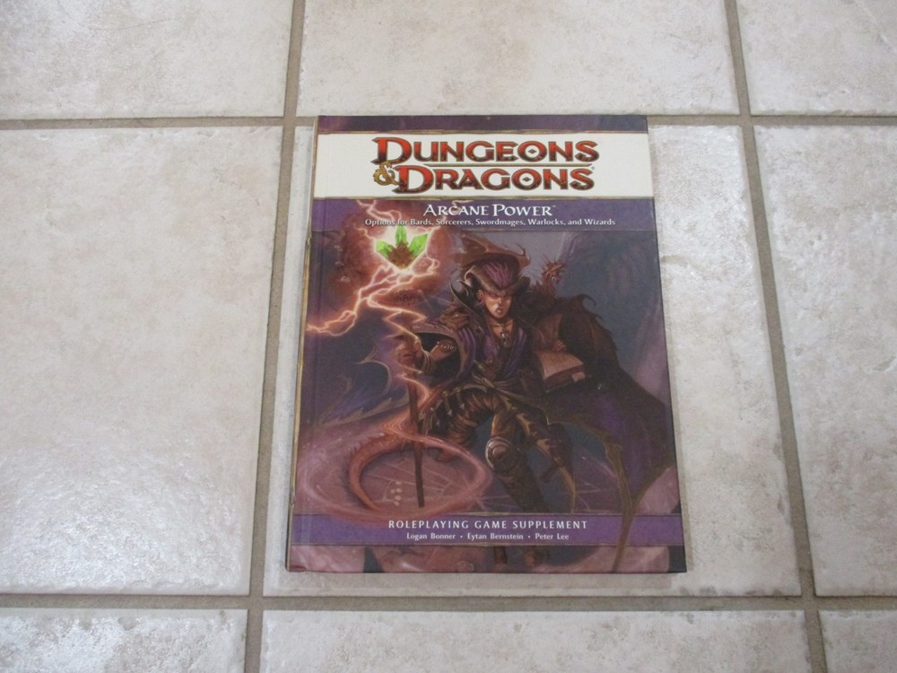 D&D D20 4.0 4th Ed Arcane Power
