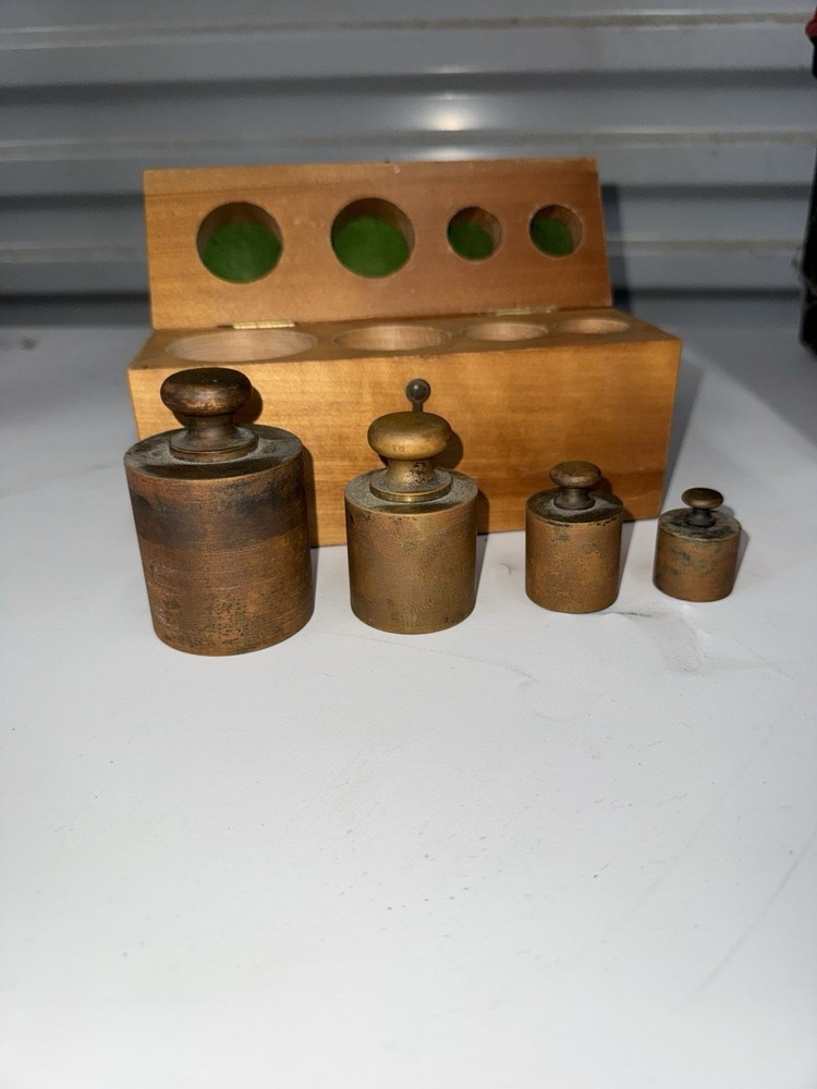 Antique Weight Set