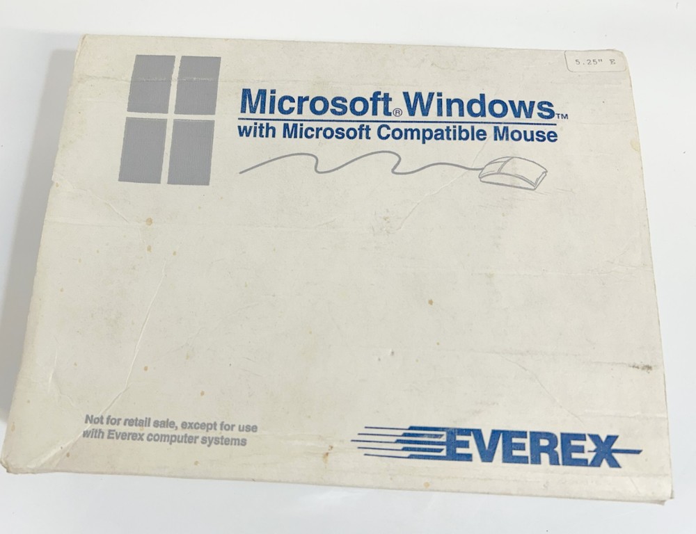 Everex Computer Pkg w/Windows 3.0 & Mouse (new never used)