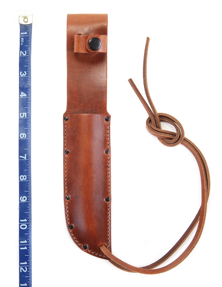 World War Two Era Brown Leather Sheath for US PAL RH 36 Fighting Knife