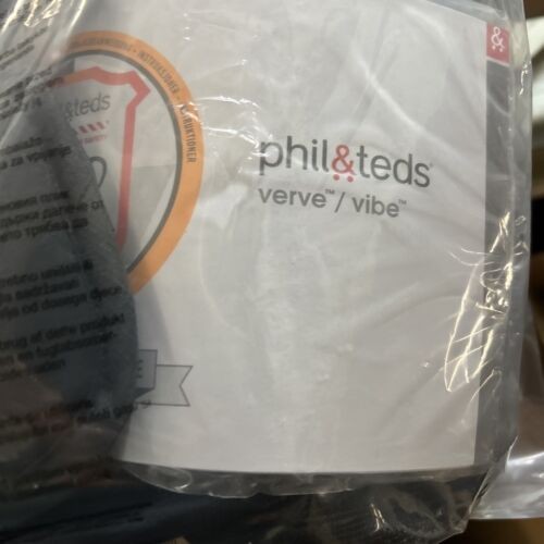 Phil Teds Adapt And Survive Vibe Inline Kit Black Stroller Attachment New