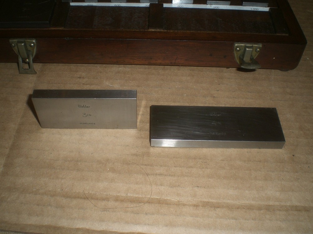 Weber Precision Gage Block Set