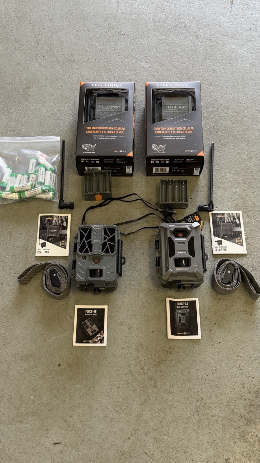 SPYPOINT Trail Camera Bundle