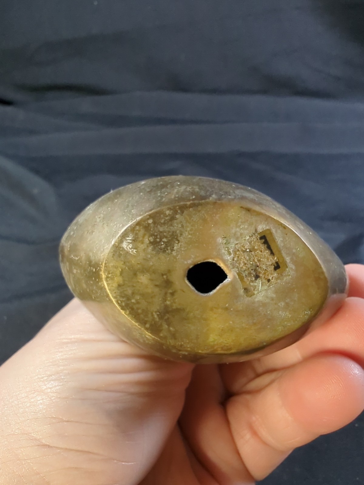 Pair Of Vintage Miniature solid Brass Swan Figurines Mid Century Modern Unique