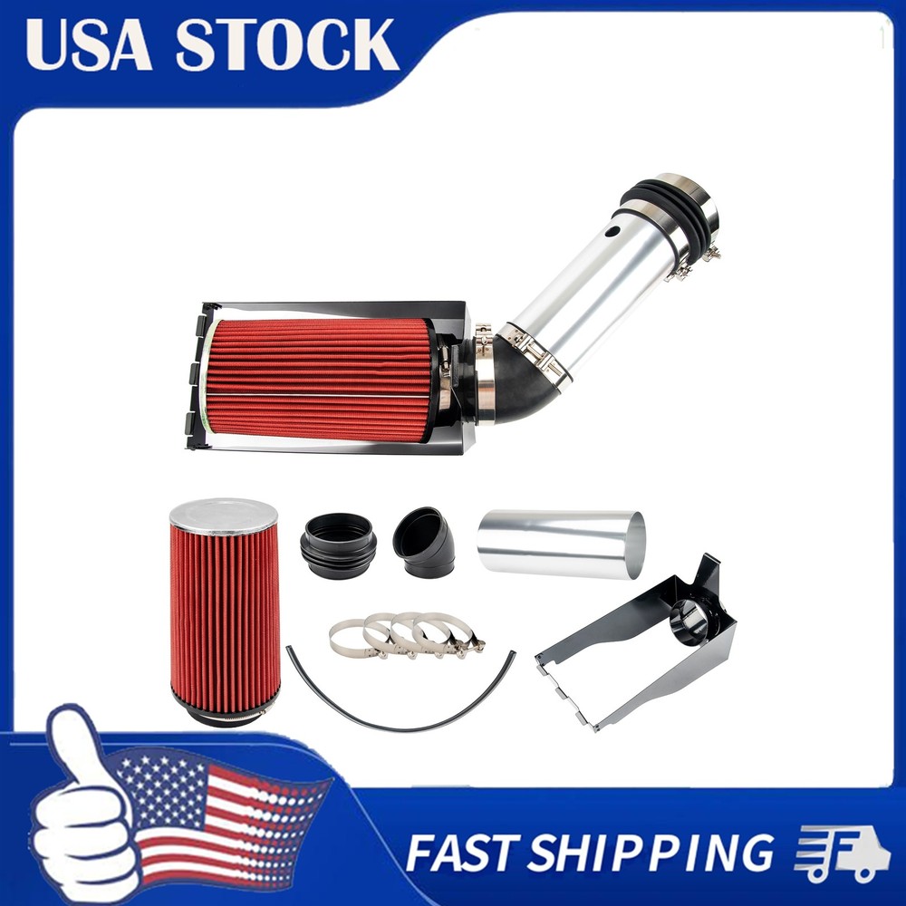 Cold Air Intake Filter Induction Kit w/ Heat Shield For Ford Excursion 2000-2003