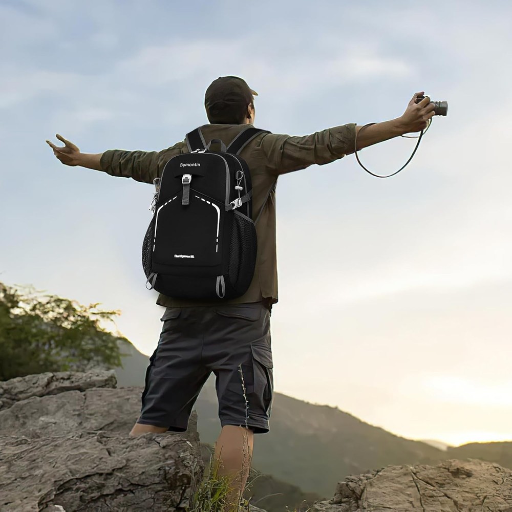 35L Lightweight Packable Backpack – Durable Foldable Daypack for Travel, Hiki...