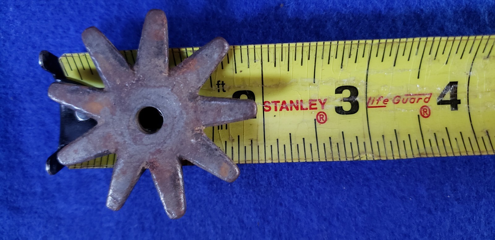 Briddle Rosettes (3) pair of spur rowels