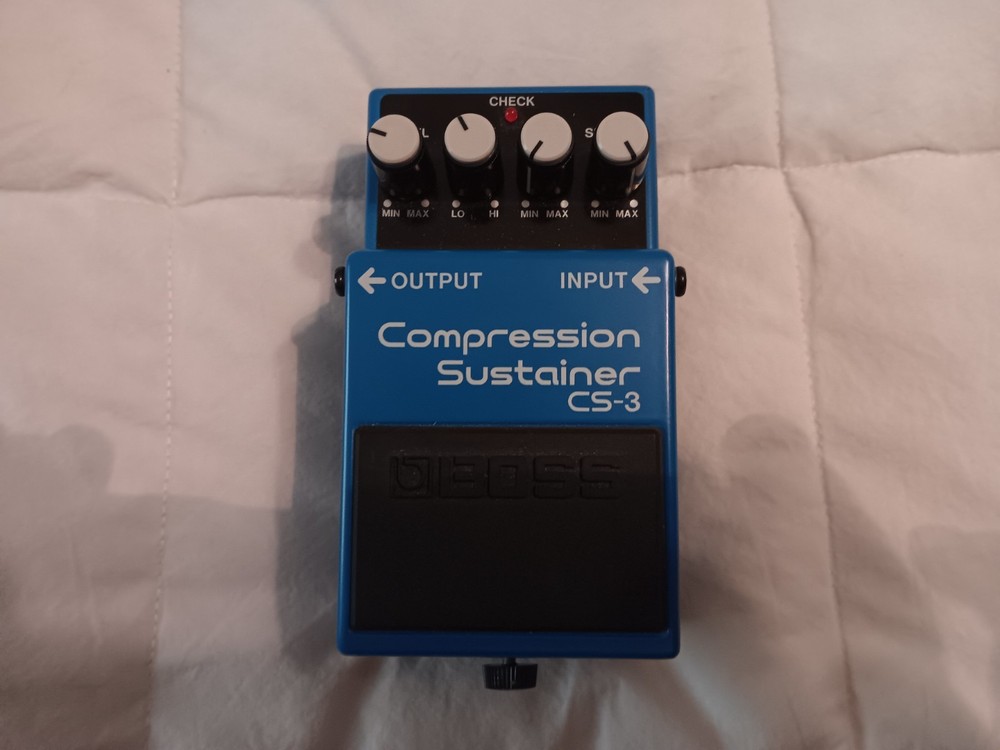 BOSS CS-3 Compression Sustainer Guitar Effects Pedal – Used, Clean, Tested