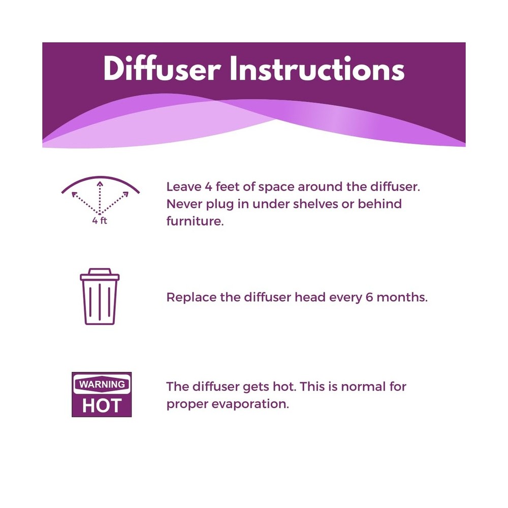 Cat Pheromone Diffuser Refill (Compatible with All Common Diffuser Heads) - 4...