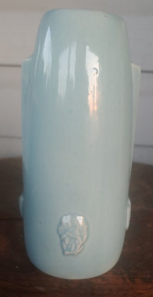 Vintage Blue Seattle Consistory Vase