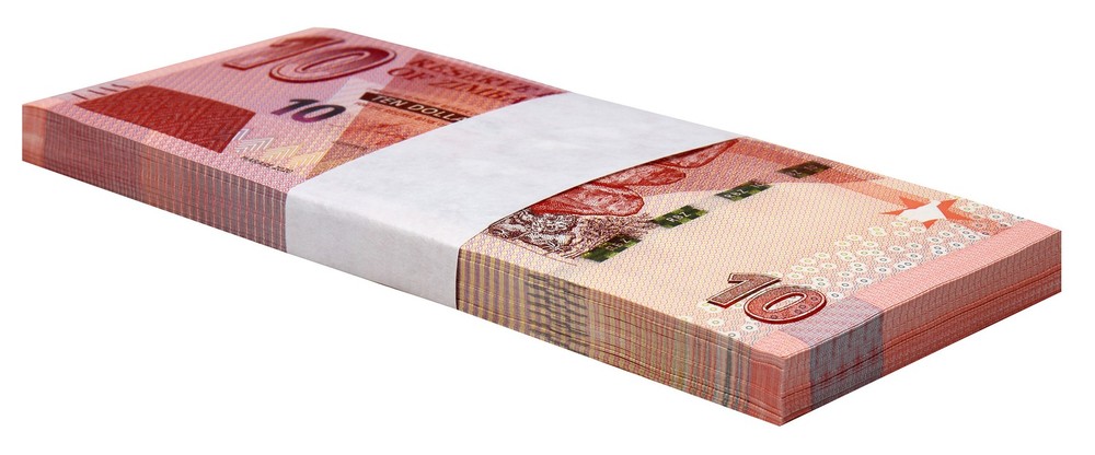 Zimbabwe 10 Dollars, 2020, P-103, UNC X 100 PCS Bundle Pack
