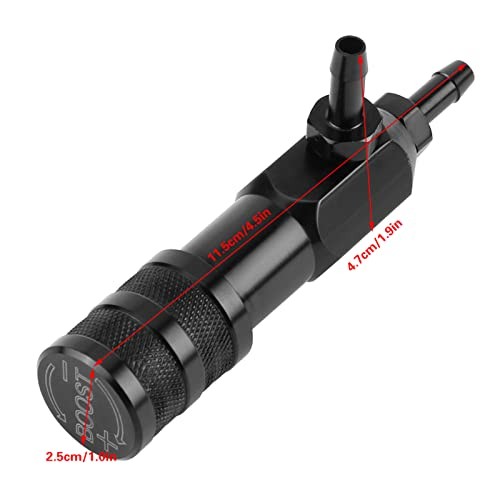 Manual Boost Controller Kit, 1-30 PSI Car Turbo Boost Controller, Aluminum